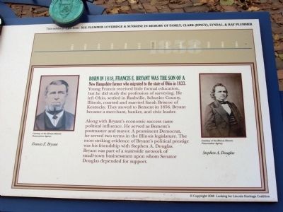 Right Section - - Douglas - Lincoln Debates Marker image. Click for full size.