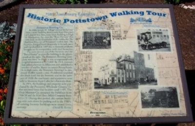 Pottstown Brewing Co. Marker image. Click for full size.