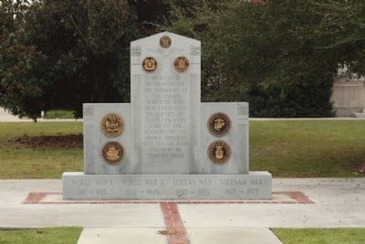 Clarendon County Veterans Memorial Marker image. Click for full size.