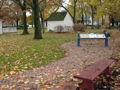 Looking North - - Douglas - Lincoln Debates Marker image. Click for full size.