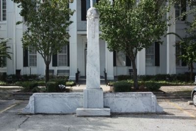 Clinch County World War II Memorial. Click for full size. Clinch County World War II Memorial image. Click for full size.