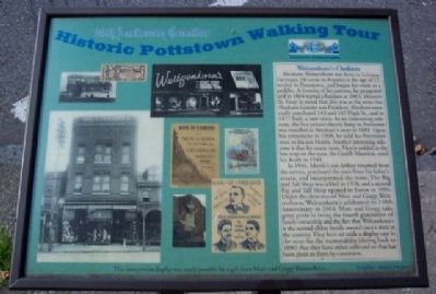 Weitzenkorn's Clothiers Marker image. Click for full size.