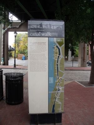 Canal Walk Marker image. Click for full size.