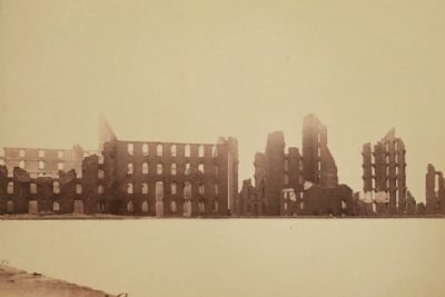 Ruins of Gallego Flour Mills, Richmond, Va.. Click for full size. Ruins of Gallego Flour Mills, Richmond, Va. image. Click for full size.