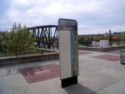 Canal Walk Marker. Click for full size. Canal Walk Marker image. Click for full size.