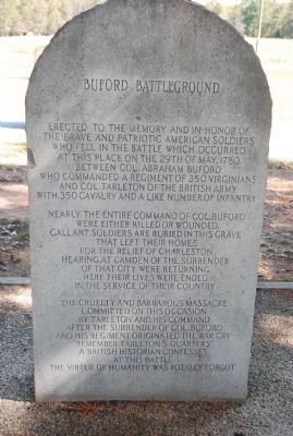 Buford Battleground Marker image. Click for full size.