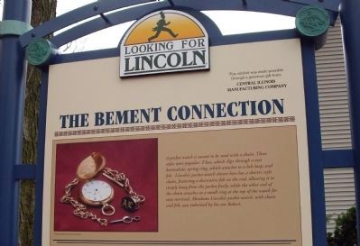 Top Section - - The Bement Connection Marker. Click for full size. Top Section - - The Bement Connection Marker image. Click for full size.