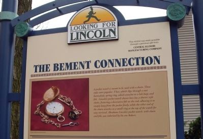 Top Section - - The Bement Connection Marker image. Click for full size.