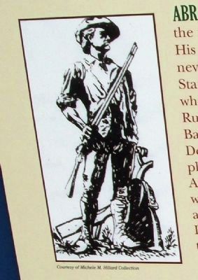 Close-up Photo - - Drawing on Marker - - - 'Standing Guard'. Click for full size. Close-up Photo - - Drawing on Marker - - - 'Standing Guard' image. Click for full size.