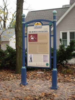 Full View - - The Bement Connection Marker. Click for full size. Full View - - The Bement Connection Marker image. Click for full size.