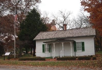 Francis & Sarah Bryant - Cottage (Home) Illinois State Historic Site image. Click for full size.