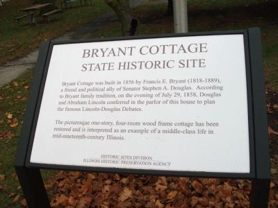 Bryant Cottage Marker image. Click for full size.