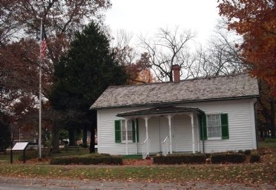 Bryant Cottage -&- Marker. Click for full size. Bryant Cottage -&- Marker image. Click for full size.