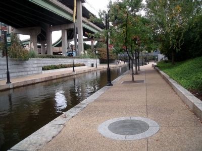 Richmond Riverfront Canal Walk. Click for full size. Richmond Riverfront Canal Walk image. Click for full size.