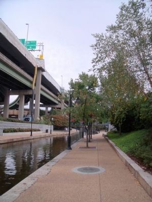 Richmond Riverfront Canal Walk. Click for full size. Richmond Riverfront Canal Walk image. Click for full size.