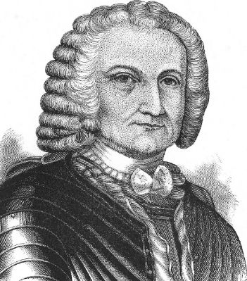 Jean Baptiste LeMoyne de Bienville image. Click for full size.