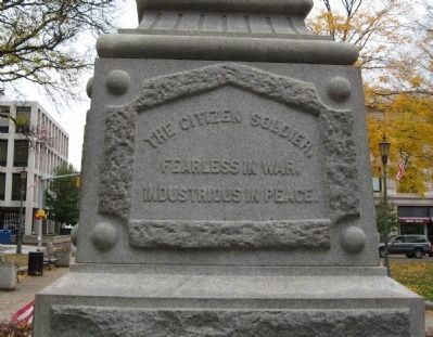 Naugatuck Soldiers' Memorial image. Click for full size.