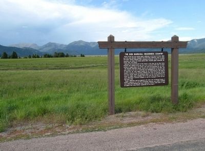 A wide view of The Bob Marshall Wilderness Country marker image. Click for full size.