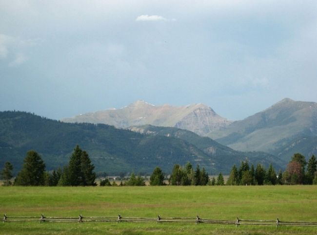 The southern edge of Bob Marshall Wilderness Complex (Scapegoat Mountain (9,204 ft.)) image. Click for full size.