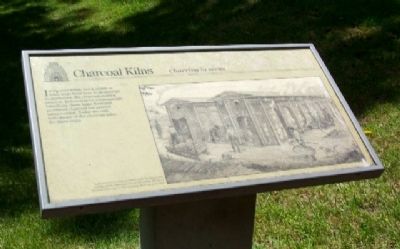 Charcoal Kilns Marker. Click for full size. Charcoal Kilns Marker image. Click for full size.