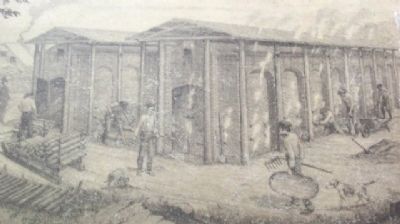 Charcoal Kilns Illustration on Marker. Click for full size. Charcoal Kilns Illustration on Marker image. Click for full size.