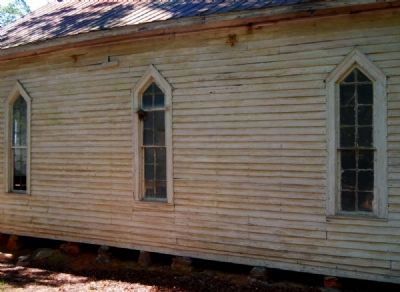 Mulberry Chapel Methodist Church -<br>Exterior Wall image. Click for full size.