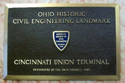 Ohio Historic Civil Engineering Marker image. Click for full size.