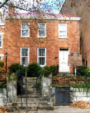 The Betts House and Marker. Click for full size. The Betts House and Marker image. Click for full size.