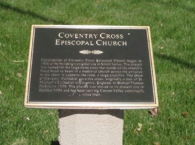 Coventry Cross Episcopal Church Marker image. Click for full size.