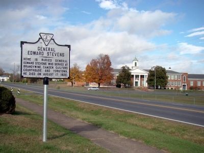 General Edward Stevens Marker image. Click for full size.