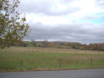 View North from the Marker. Click for full size. View North from the Marker image. Click for full size.