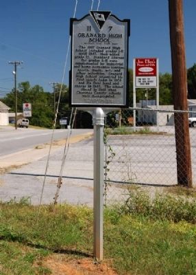 Granard High School Marker image. Click for full size.
