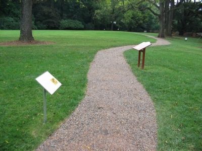 Markers along the Path to the Garden image. Click for full size.