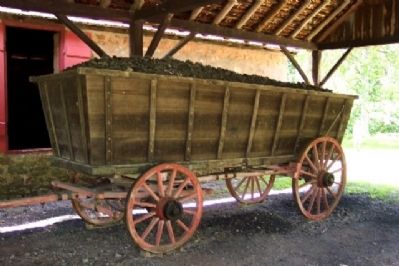 Charcoal Wagon at Cooling Shed image. Click for full size.