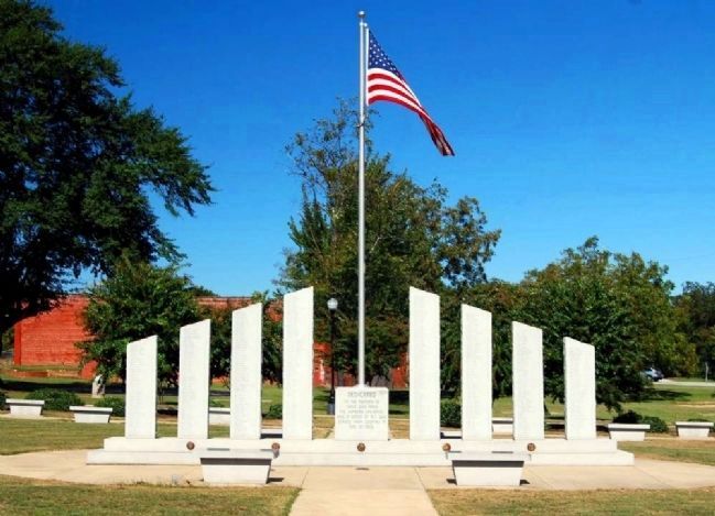 Cowpens Veterans Memorial image. Click for full size.