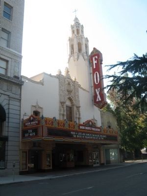 Historic Fox Theater (The Bob Hope Theater) Next Door to the California Building image. Click for full size.