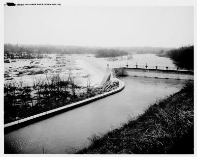 Falls of the James River, Richmond, Va. image. Click for full size.
