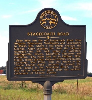Stagecoach Road Marker image. Click for full size.