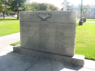 Stockton Vietnam War Memorial. Click for full size. Stockton Vietnam War Memorial image. Click for full size.