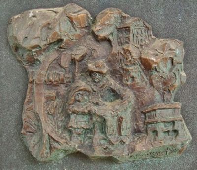 Langstroth Cottage 1856 Marker Relief image. Click for full size.