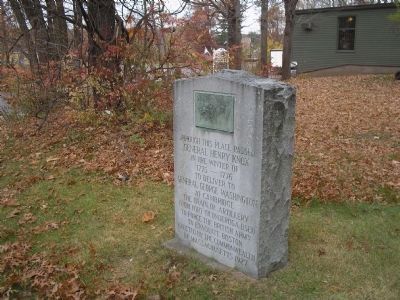 Knox Trail Marker MA-10. Click for full size. Knox Trail Marker MA-10 image. Click for full size.