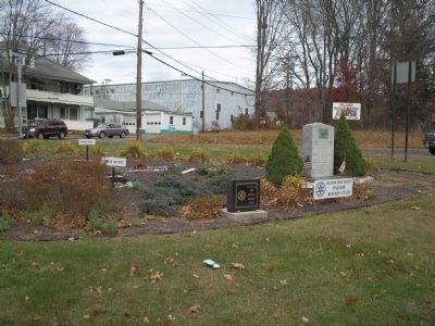 Marker on Wilbraham Street. Click for full size. Marker on Wilbraham Street image. Click for full size.