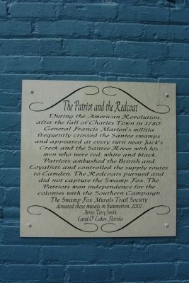 The Patriot and the Redcoat Marker. Click for full size. The Patriot and the Redcoat Marker image. Click for full size.