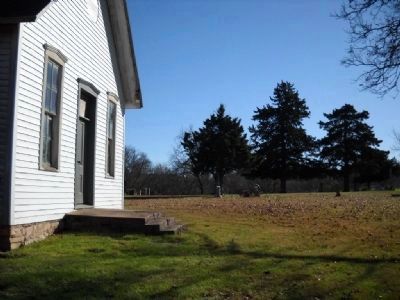 Front of Church & Cemetery. Click for full size. Front of Church & Cemetery image. Click for full size.