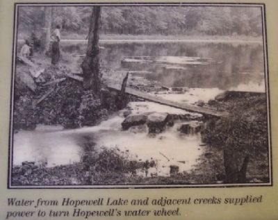 Lake Photo on Headraces Marker. Click for full size. Lake Photo on Headraces Marker image. Click for full size.
