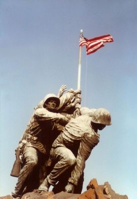 U.S. Marine Memorial image. Click for full size.
