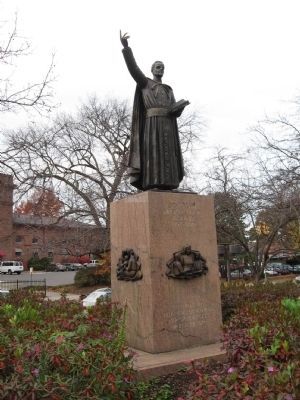 Reverend Michael Joseph McGivney Statue. Click for full size. Reverend Michael Joseph McGivney Statue image. Click for full size.