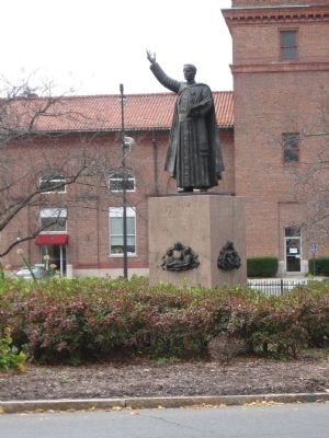 Reverend Michael Joseph McGivney Statue. Click for full size. Reverend Michael Joseph McGivney Statue image. Click for full size.