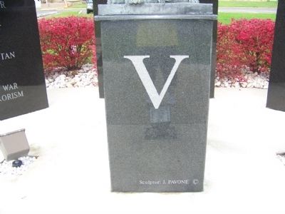 War Dog Monument Base image. Click for full size.