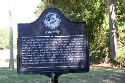 Ashantilly Marker image. Click for full size.
